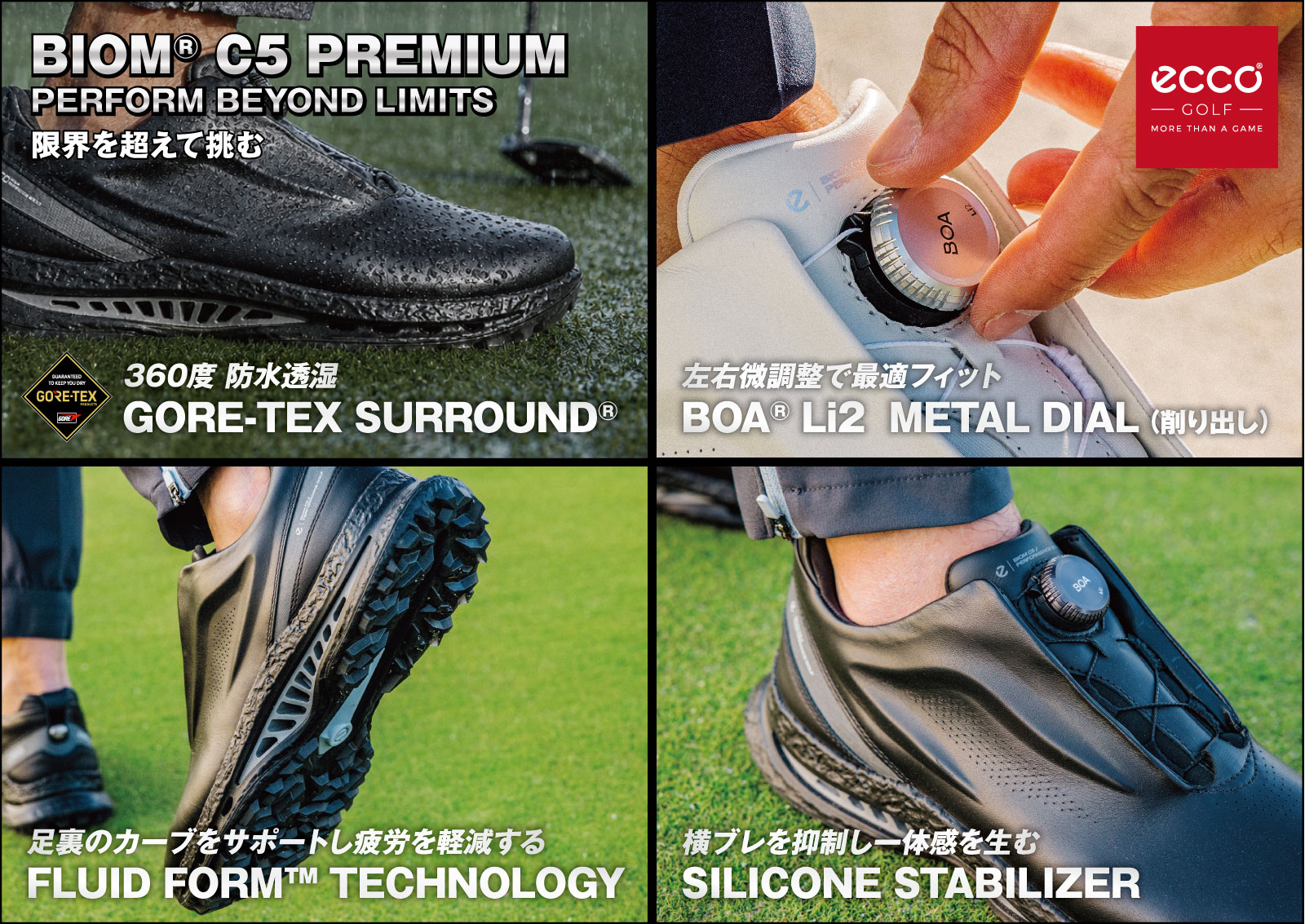 BIOM C5 PREMIUM 機能特徴 1